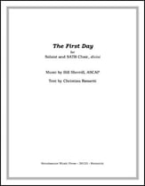 The First Day SATB choral sheet music cover